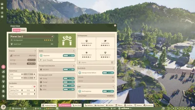 Planet Zoo 2 Power, Utilities, and Food Quality